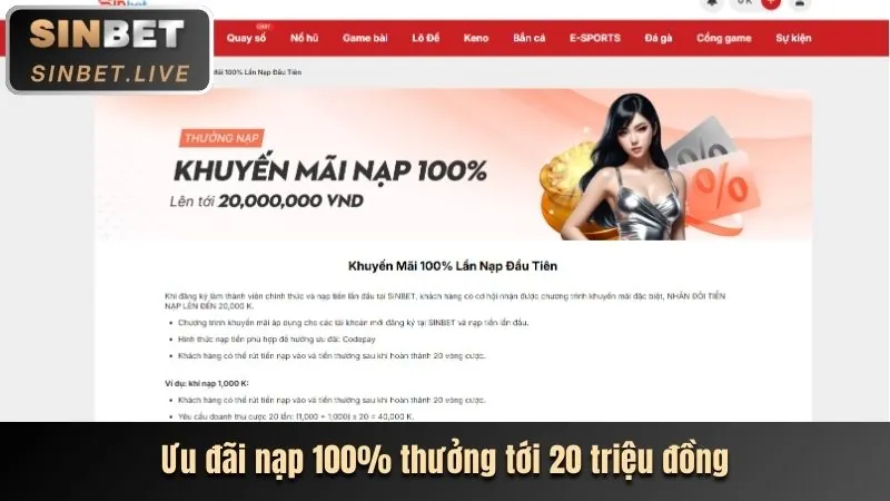 Ưu đãi hoàn trả độc quyền tại heloo88